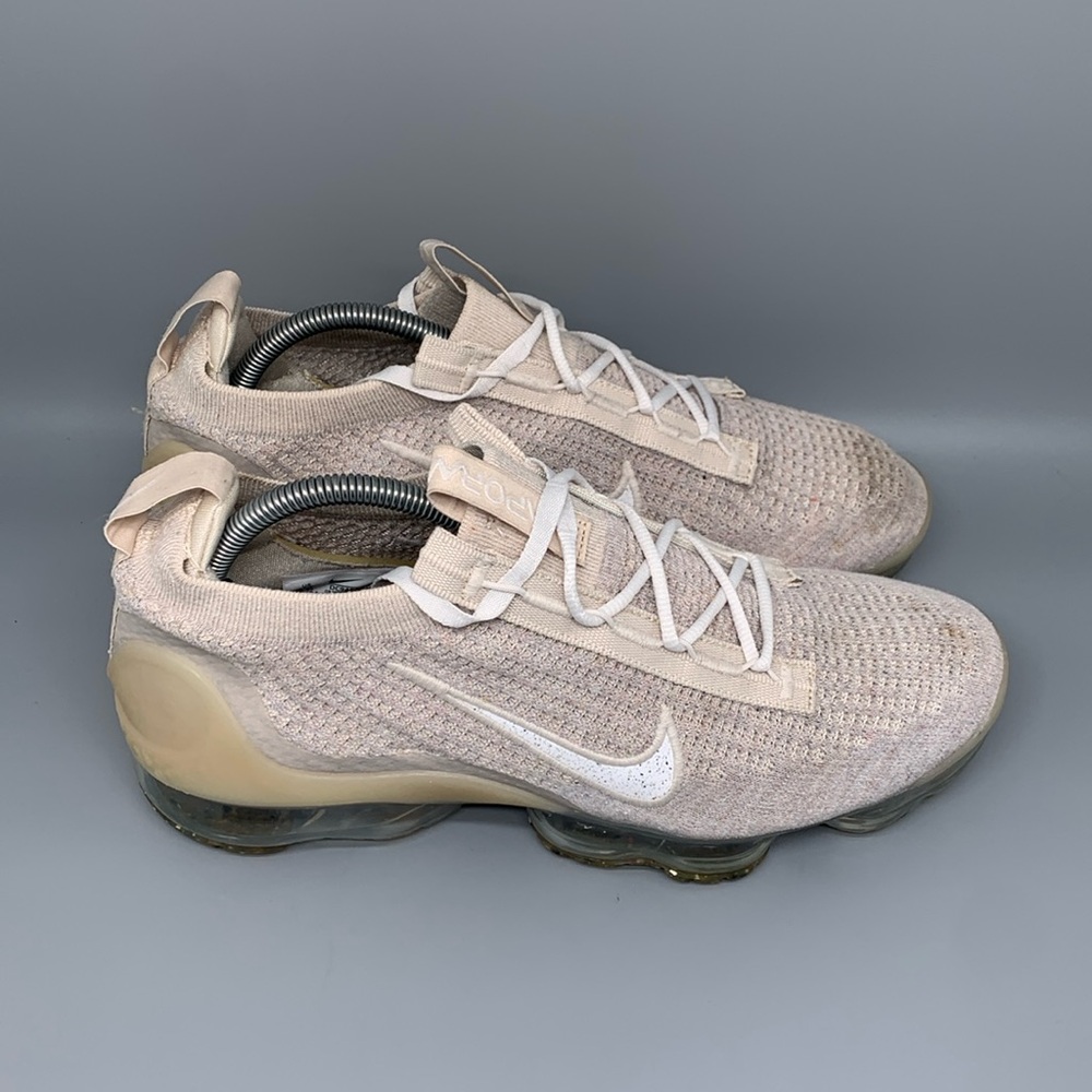 Nike Air‎ VaporMax 2021 FK Oatmeal Running Shoes DC9454-101 Women's Sz 11.5